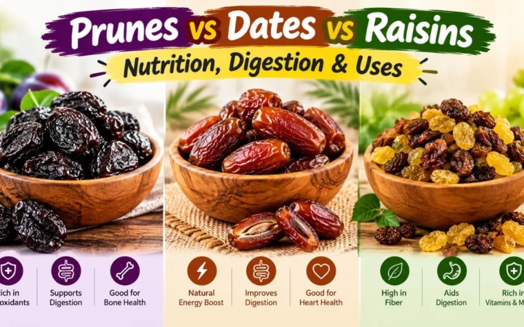Prunes vs Dates vs Raisins: Which Dried Fruit Wins?
